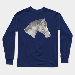 Bridled Horse Long Sleeve T-Shirt